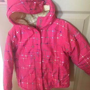 Girls Columbia Winter Jacket. Size 4T.